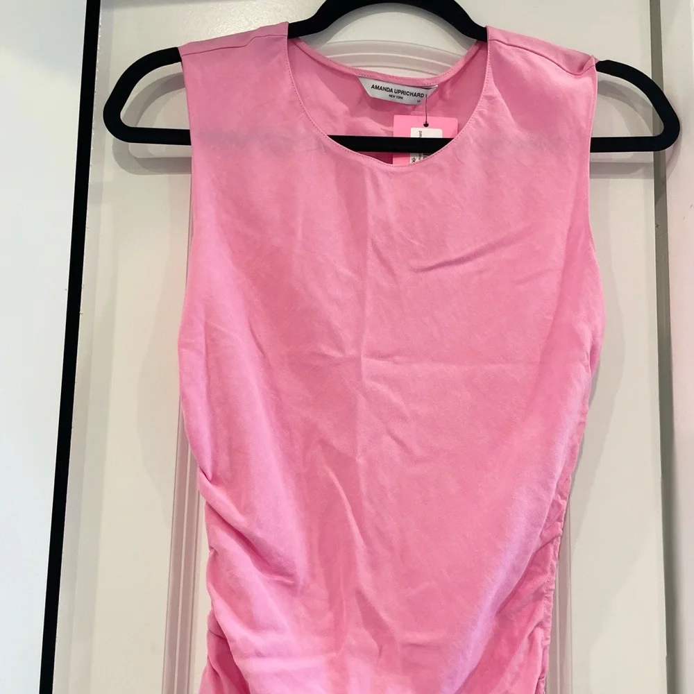 Amanda Uprichard Pink Nessa Dress - Picture 8 of 9